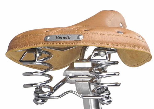 Benelli Electric Bike Tan Seat