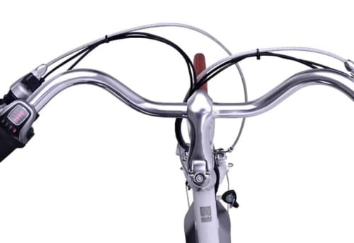 Benelli The Classica LX Electric Bike Handlebars White